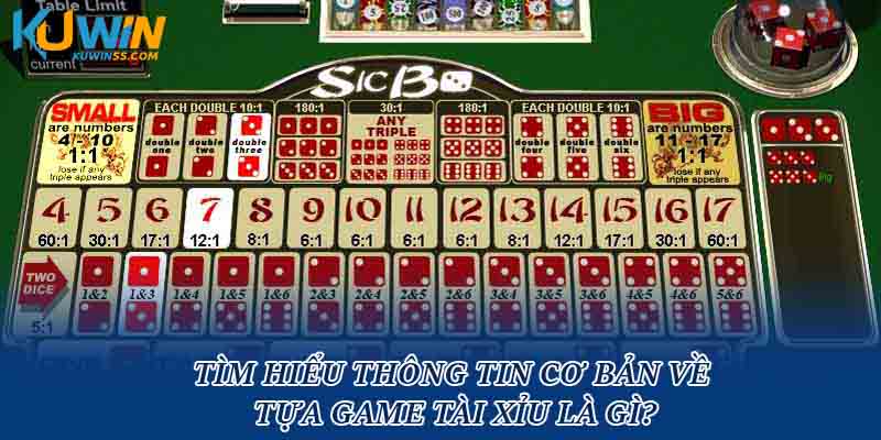 Tìm hiểu thông tin cơ bản về tựa game Tài xỉu là gì?